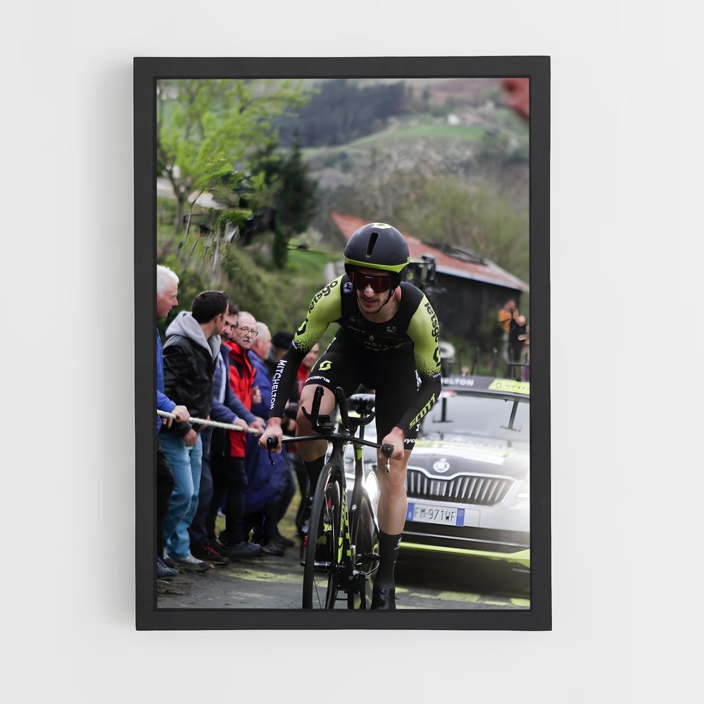 Poster Piste Éternelle – affiche Cyclisme (vue 2)